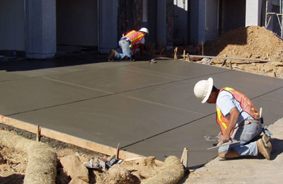 Concrete Driveway Pour